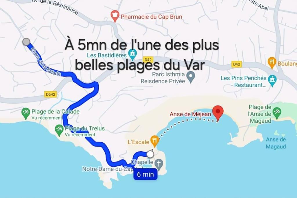 T2 Cosy Toulon, Proche Plage Екстериор снимка